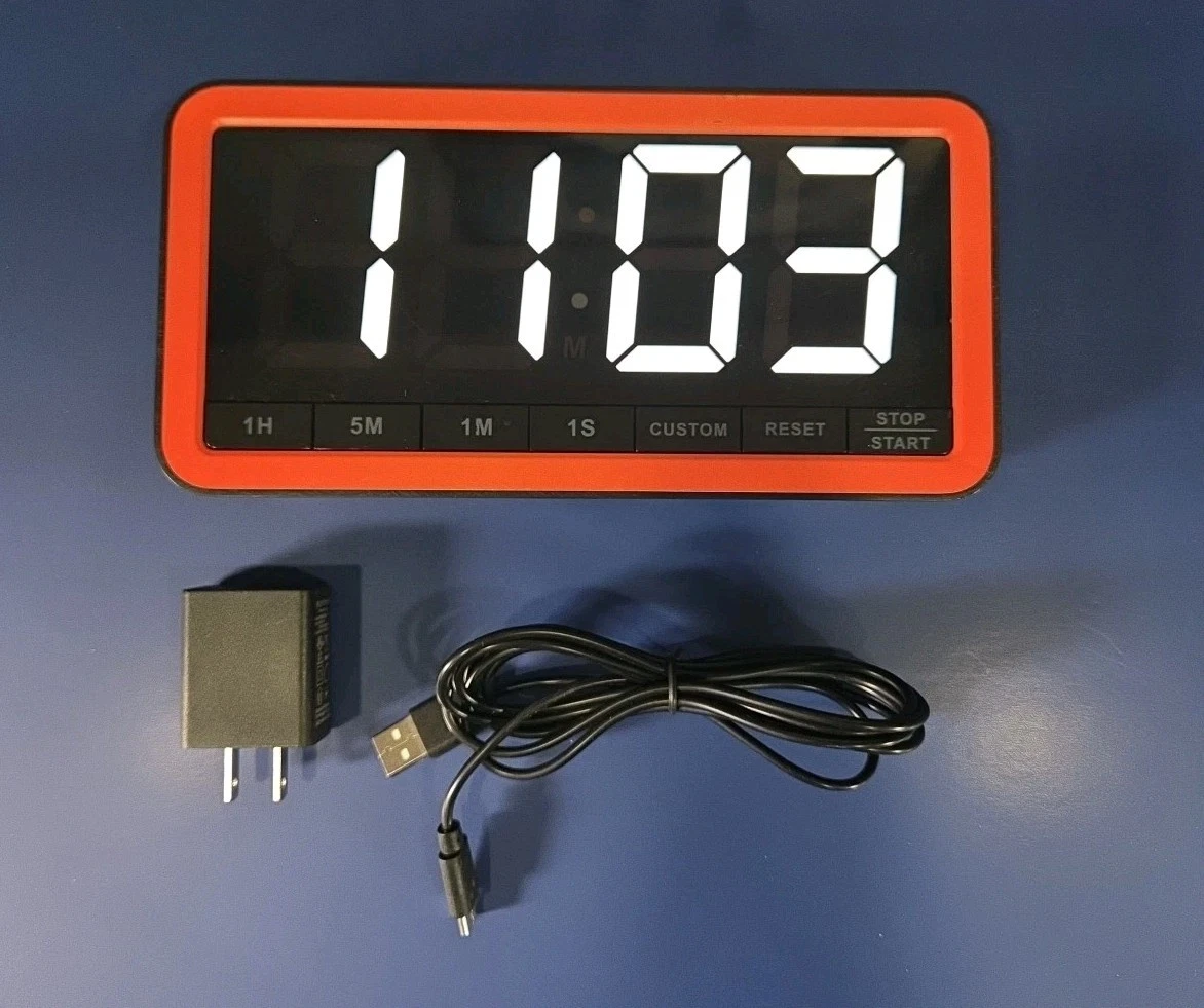 VOCOO Digital Kitchen Timer with 7.8” Extra Large Display, Magnetic LED
Opens in a new window or tab