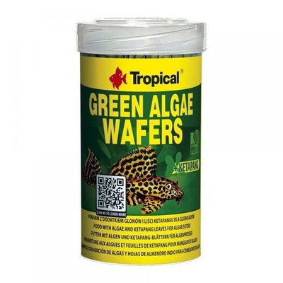 Tropical Green Algae Wafers 100ml Futter Futtertabletten für Welse