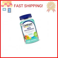 Centrum Men's Multivitamin Gummies, Immune, Energy, Healthy Appearance Support, 
