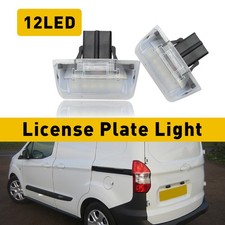 2x LED Number Plate Light Rear Lamp 6161387 Fit For Ford Transit MK6 MK7MK4 MK5