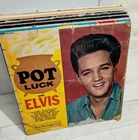 Random Bundle Of Records Vinyl Job Lot / Elvis / Frankie Valli / The Spinners