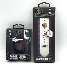 New Disney Nightmare Before Christmas Apple Watch Bumper 3 Charm Set NIB