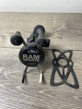RAM Mount with X-Grip Phone Holder Cradle Motorcycle READ