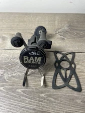 RAM Mount with X-Grip Phone Holder Cradle Motorcycle READ