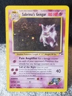 Sabrina's Gengar Holofoil Rare 14/132 Gym Heroes Pokemon TCG  - Moderate Play