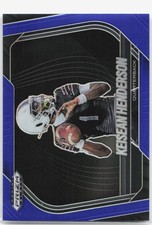 2025 Prizm Black NIL Keisean Henderson Blue /199