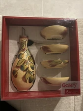 Tuscany: 5 Pc - Ceramic Dipping Set - Tabletops Everyday Gallery Collection