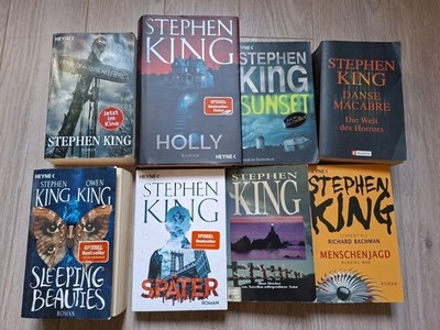 Stephen King Holly Sleeping Beauty Später Menschenjagd Sunset Sammlung Konvolut