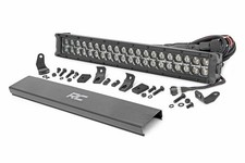 Rough Country 20-inch Cree Led Light Bar Dual Row Black Series W Cool White Drl