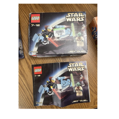 LEGO Star Wars Jedi Duel 7103 Episode II Complete Set Box Yoda Dooku