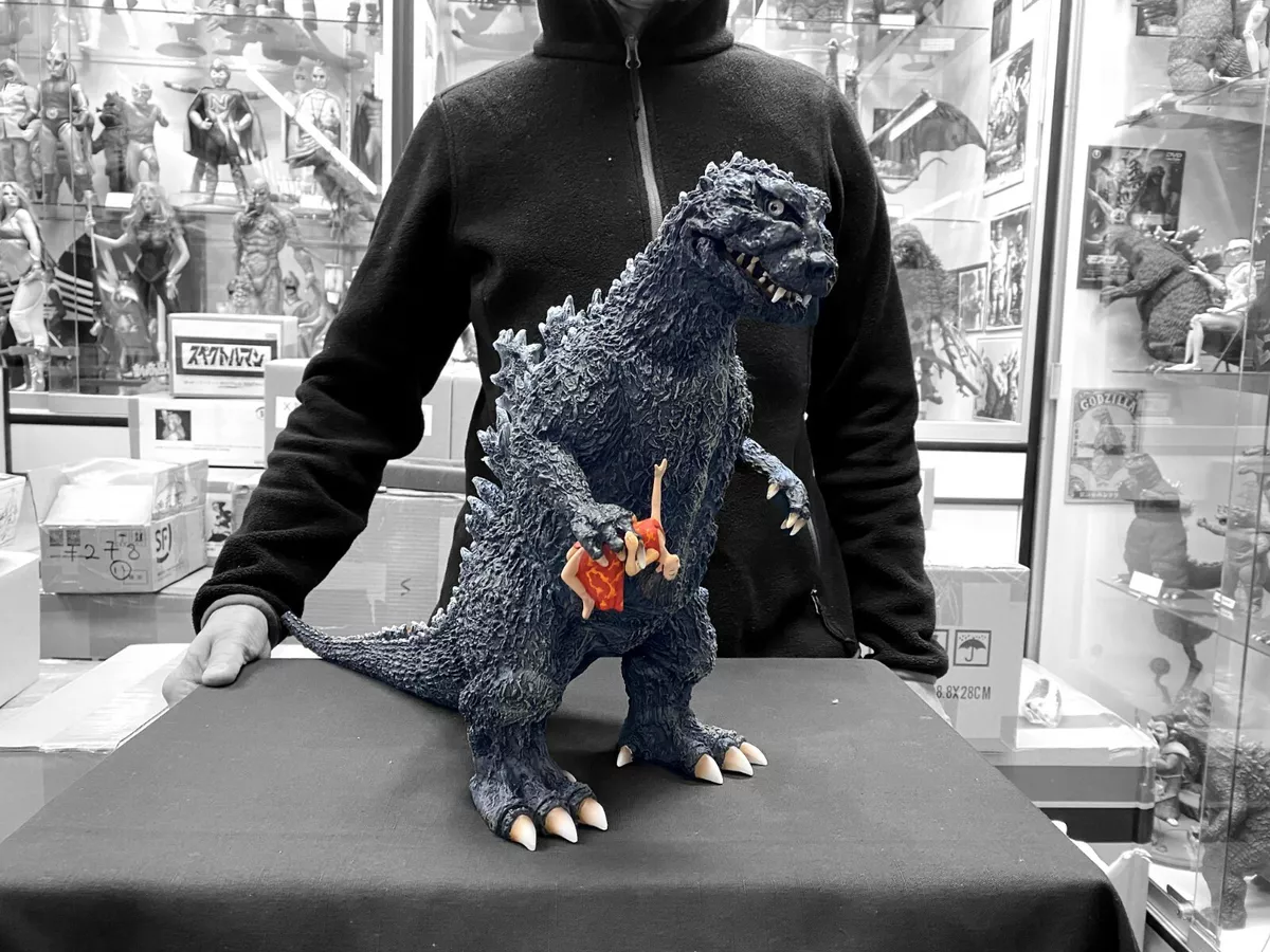 Godzilla 1954 Pamphlet Version Art Statue 35 cm 初代ゴジラ パンフレット ポスター版