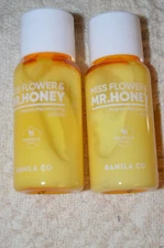 Lot of 2 BANILA CO Miss Flower & Mr Honey Propolis Rejuvenating Lotion 30ml Mini