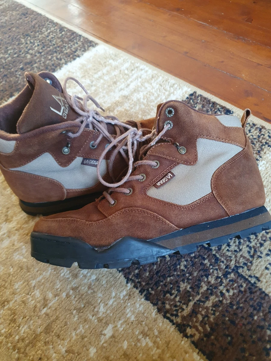 LA Gear Vtg 1994 Trek Hiker Street Hiking boots US9 1 2 UK7 Eur 41 26.5 cm eBay