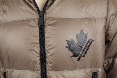 DSQUARED2 Quilted Down Puffer Jacket Sz 52/42 Beige $850 | eBay