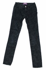 Old Navy Girls Super Skinny Size 10 Slim Black Polka Dot Cuorderoy Pants