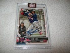 2023 TOPPS ARCHIVES 2018 RC ROYCE LEWIS SIGNED AUTO #D/94 MINNESOTA TWINS
