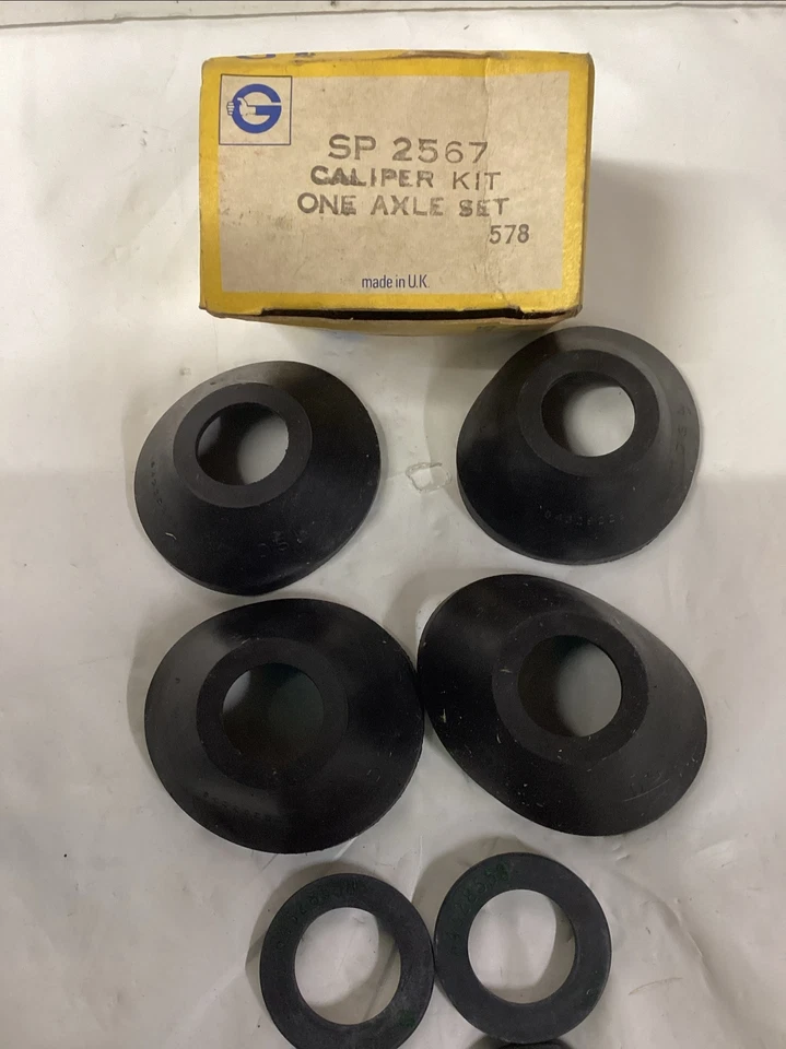 Kit de eje de pinza de freno trasero Lancia Flavia Coupe 1965-1970 NOS Dunlop/Girling Foto 2 de 4