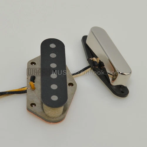 Broadcaster style solid Alnico 3 Magnet 60S Pickup 9.2K with Stagger Flat Pole