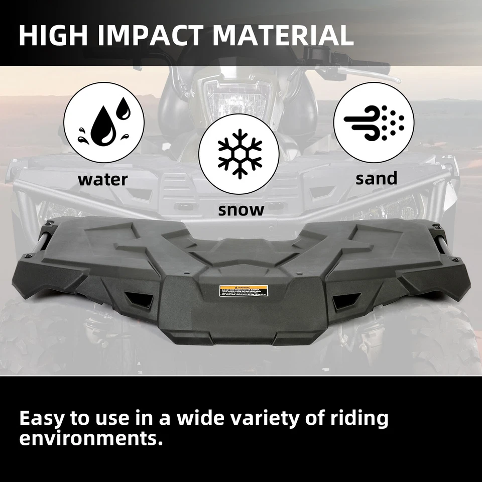 Estante de almacenamiento frontal con enchufes para Polaris Sportsman 450 570 14-24 ATV #26440-070 Foto 4 de 4