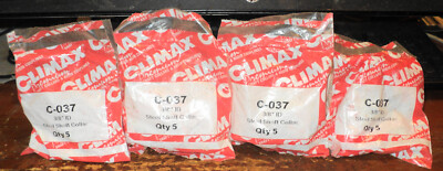 Climax Metal Products C-037 Stainless Steel Shaft Collar 3/8'' ID