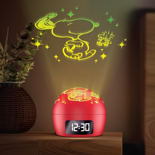 Reloj despertador de proyección Peanuts Snoopy - Imagen 2 de 5