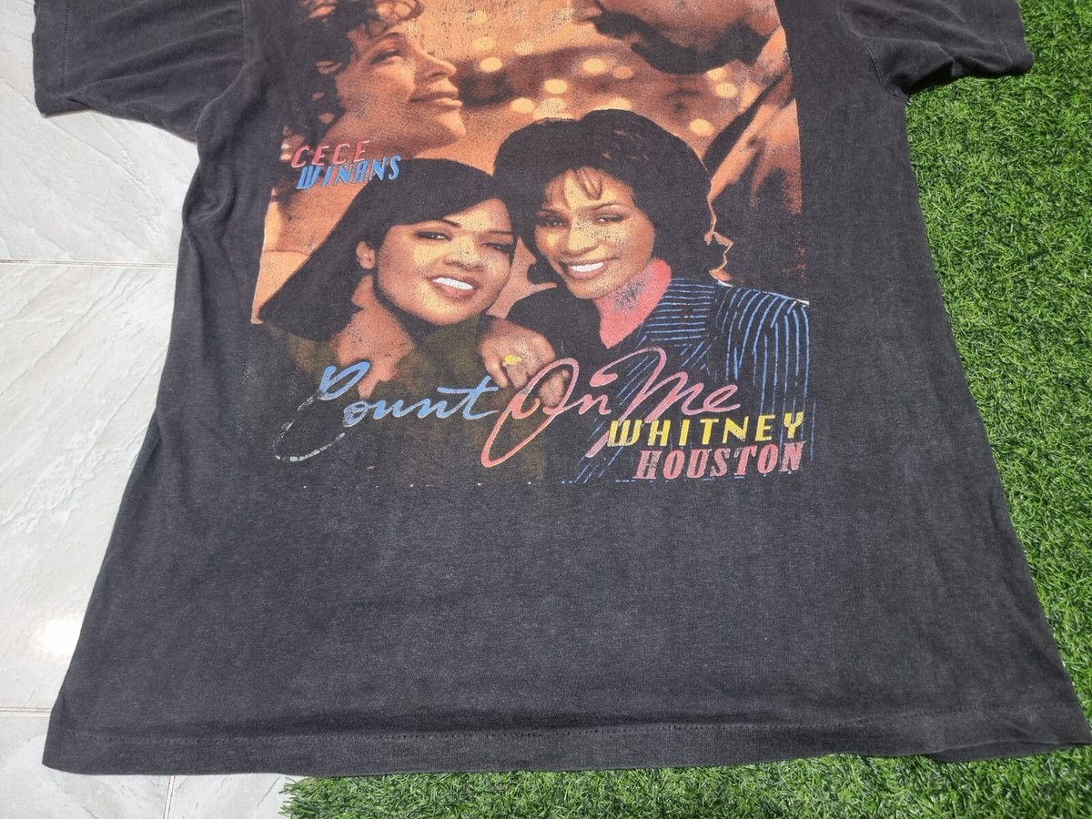Vintage 90s Waiting To Exhale Whitney Houston Rap Tee VTG Shirt