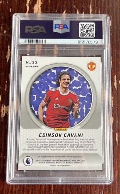 2021-22 Panini Mosaic PL Edinson Cavani Men of Mastery