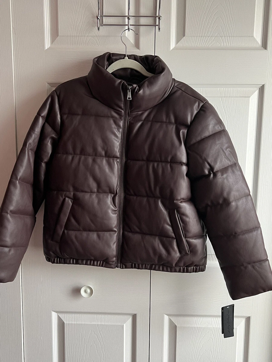 Sebby collection outlet leather jacket