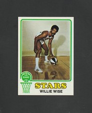 Amazing High-Grade 1973 Topps WILLIE WISE #245 ~ ABA Utah Stars ~ NICE