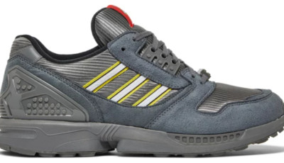 NIB Adidas ZX 8000 x LEGO Color Pack Grey Gray Ash FY7080 Sneakers Shoes 8 / 9.5