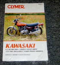1980 Clymer Kawasaki Z900 Z1000 KZ900 KZ1000 Motorcycle Service Manual M359-3