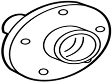 43502-08030 Toyota Hub sub-assy, front axle, rh 4350208030, New Genuine OEM Part