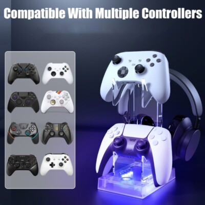 Multifunction Gamepad Stand Game Controller Stand with USB Charging Port