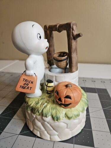 Vintage 1986 Casper the Friendly Ghost Spieluhr spielt eine kleine Welt funktioniert