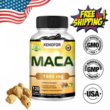 Organic Maca Root Black Red Yellow 30 To 120 Capsules Maca Ultimat Extract