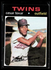 Cesar Tovar 1971 Topps #165       EX/EXMT CLEAN