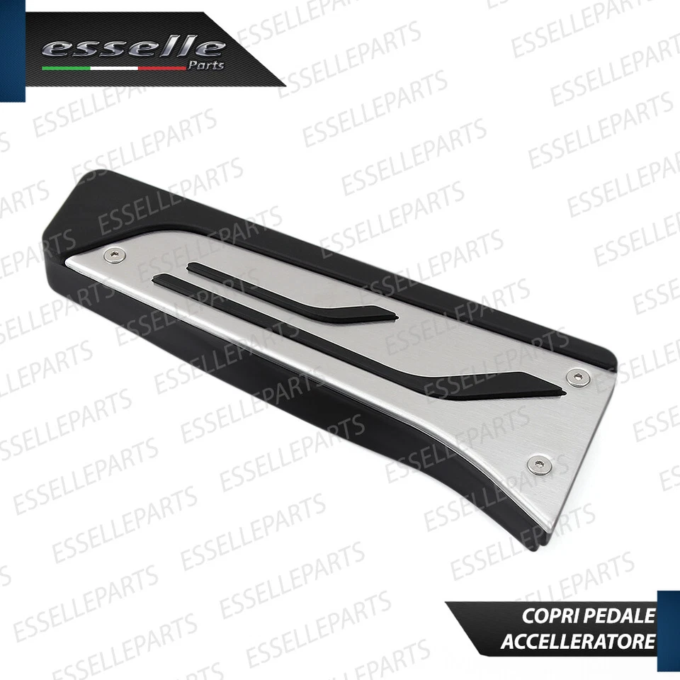 SET PEDALIERA COPRIPEDALI COPRI PEDALI ALLUMINIO PER BMW SERIE 1 F20 F21 MANUALE - Immagine 3 di 4