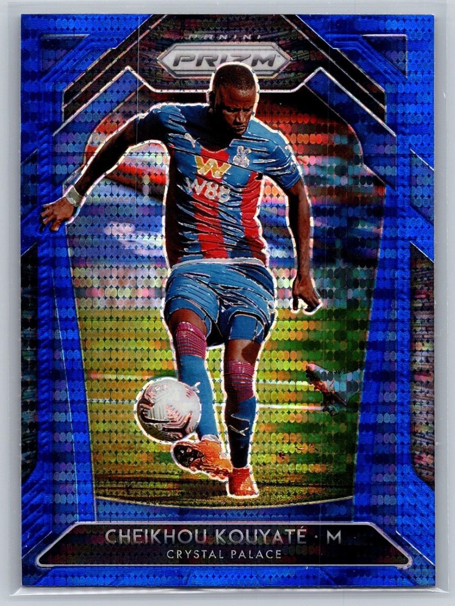 2020-21 Panini Prizm Premier League #69 Cheikhou Kouyate Blue