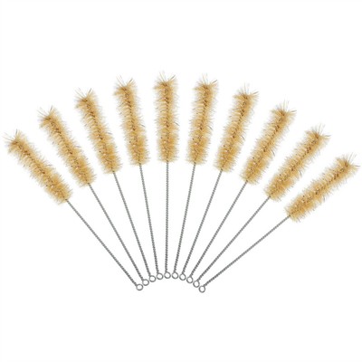 10 Pcs Laboratory Wire Brush Test Tube Baby Bottle Straw Cleaning