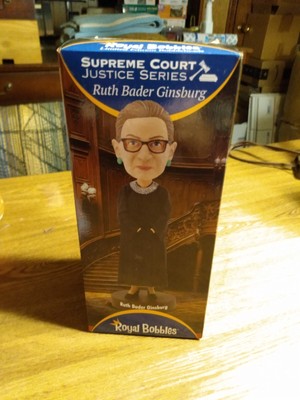 RUTH BADER GINSBURG ROYAL BOBBLES SUPREME COURT JUSTICE SERIES NIB