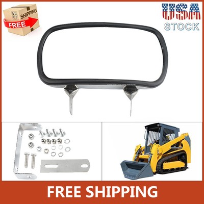 Fits Cat Bobcat Gehl Wide Angle Mirror Skidsteer Equipment Loader Skid Steer New