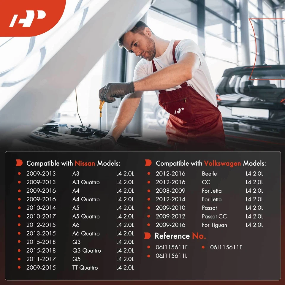 Varilla de medición de aceite de motor A-Premium para Audi A3 A4 A5 A6 Q3 TT Quattro Q5 VW Beetle Foto 2 de 4