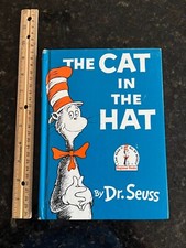 Dr. Seuss beginner book The Cat in the Hat Hardcover 6.75"x9.25" #1