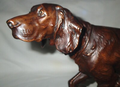 ジュール・モワニエ Hunting Dog on Pointブロンズ彫刻　犬 ジュール・モワニエ Hunting Dog on Pointブロンズ彫刻 犬
