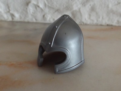 Pièce Détachée Playmobil - Coiffe/Chapeau De Soldat Chevalier Moyen Âge, Occasion