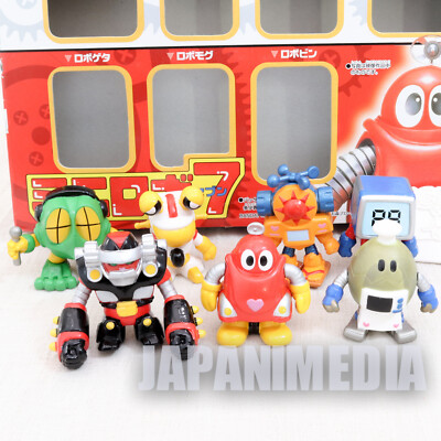 Moero!! Robocon Mini Robo 7 Figure 7pc Set Bandai JAPAN ANIME