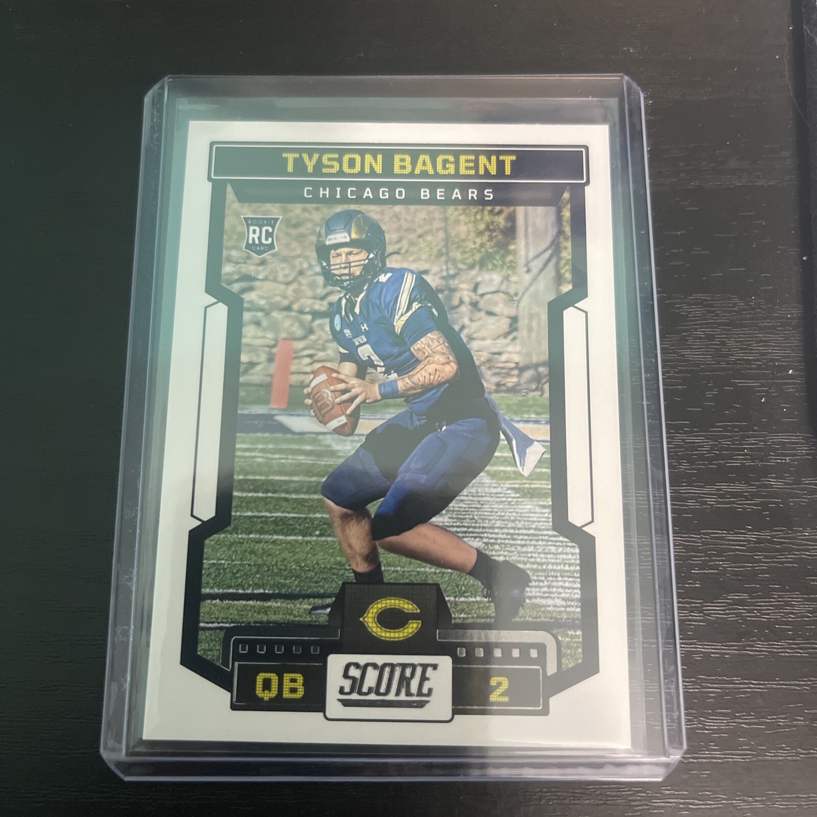 TYSON BAGENT RC Football Card 2023 Panini Score Rookie Chicago Bears #312