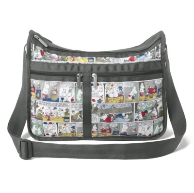 MOOMIN×LeSportsac Deluxe Everyday Bag Moomin Comics Character Goods Japan New