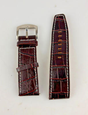 Generic Men's Watch Strap Attachment 26mm Excellent Quality Leather Buckle