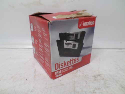 Imation 3.5" Floppy Disks Diskettes 25 Pack IBM Formatted 1.44MB 2HD - Photo 4/6